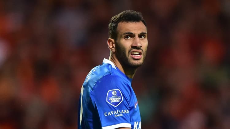 Vangelis Pavlidis in het shirt van AZ.