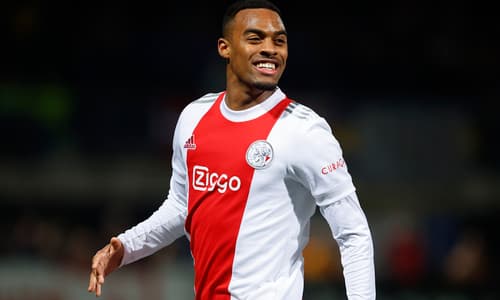 Ajax player Ryan Gravenberch