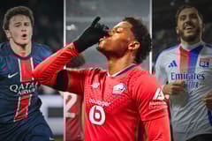 Joao Neves, Jonathan David, Rayan Cherki