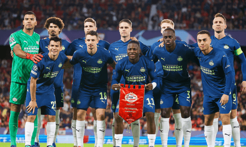 PSV Eindhoven, Team photo vs Sevilla