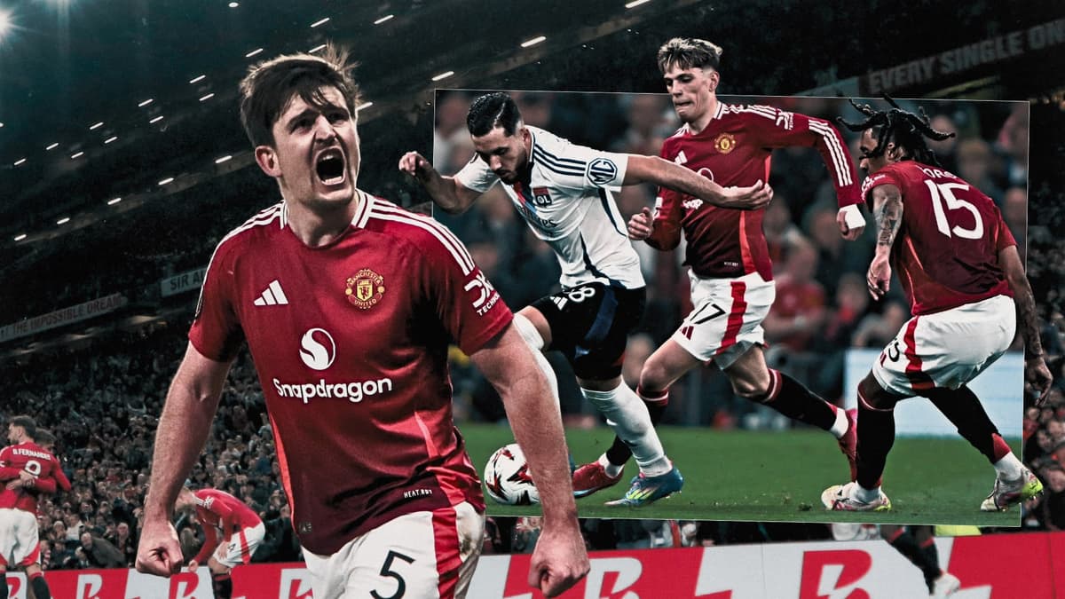 Harry Maguire, Rayan Cherki, Man Utd