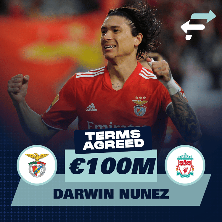 Darwin Nunez to Liverpool