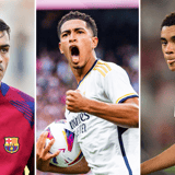 Pedri, Jude Bellingham, Jamal Musiala