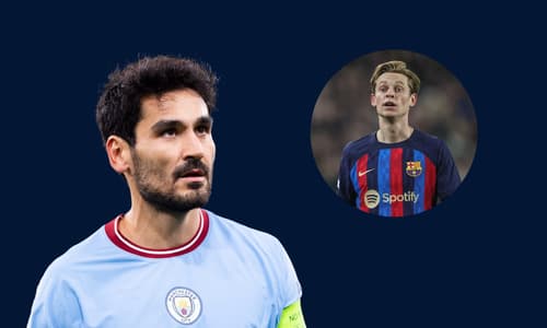 Ilkay Gundogan, Frenkie de Jong