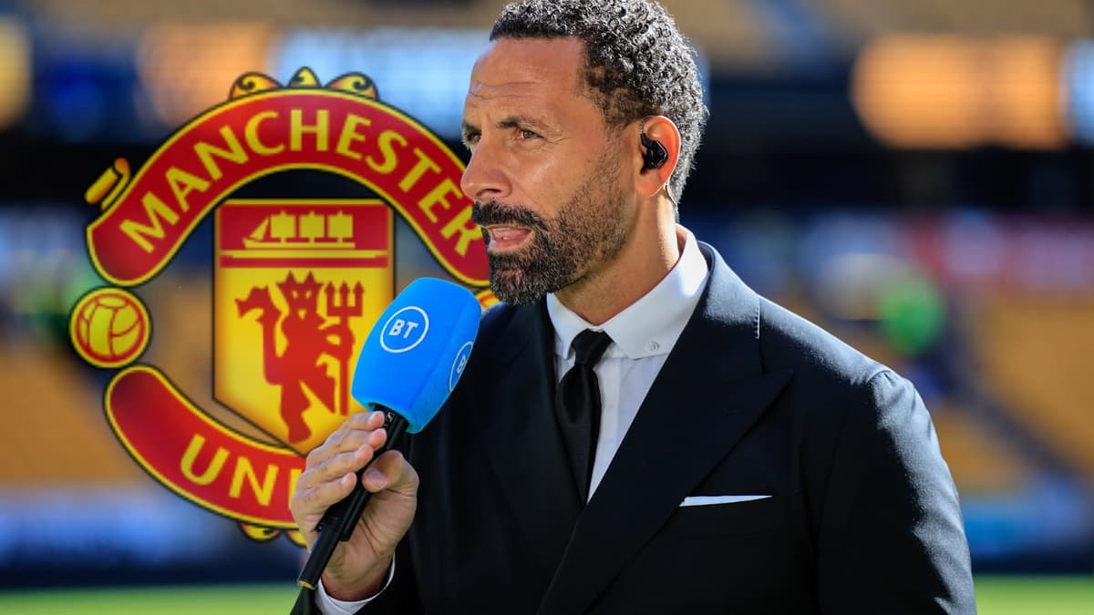 Rio Ferdinand, Man Utd badge, BT Sport