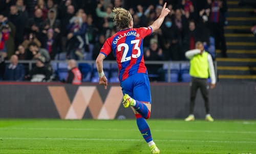 Conor Gallagher on loan at Crystal Palace from Chelsea
