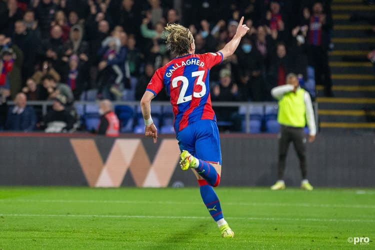 Conor Gallagher on loan at Crystal Palace from Chelsea