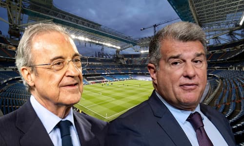 Florentino Perez, Joan Laporta, Real Madrid, Barcelona