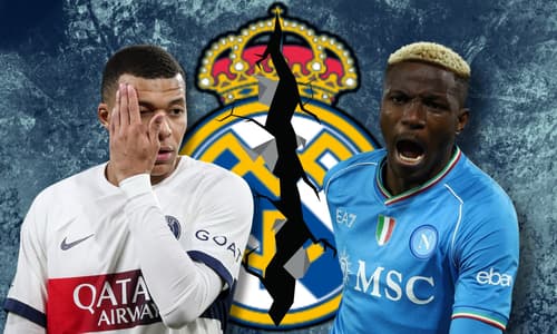 Kylian Mbappe, Victor Osimhen, Real Madrid