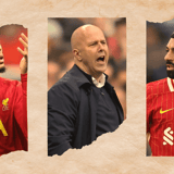 Arne Slot, Trent Alexander-Arnold, Mohamed Salah