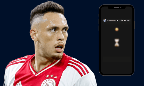 Lucas Ocampos story + foto