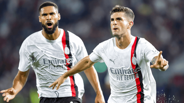 Ruben Loftus-Cheek with Cristian Pulisic