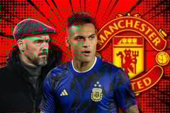 Erik ten Hag, Lisandro Martinez, Man Utd, 2023/24