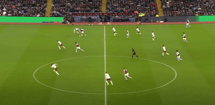 Gvardiol was exposed against Aston Villa