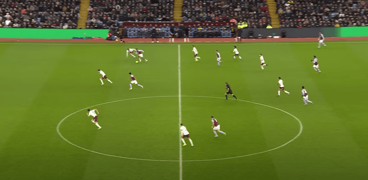 Gvardiol was exposed against Aston Villa
