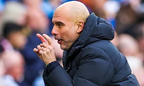 Man City manager Pep Guardiola
