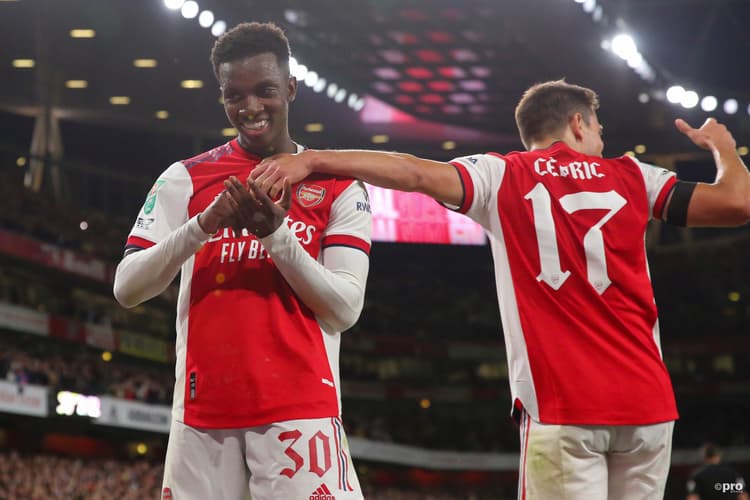 Eddie Nketiah earned a new deal last season