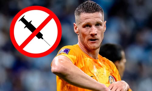 Wout Weghorst, Netherlands, Anti-vaxx