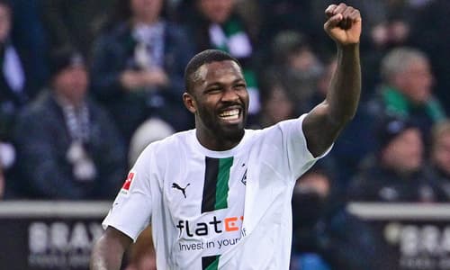 Borussia Monchengladbach forward Marcus Thuram.