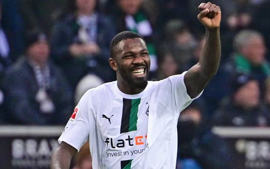 Borussia Monchengladbach forward Marcus Thuram.