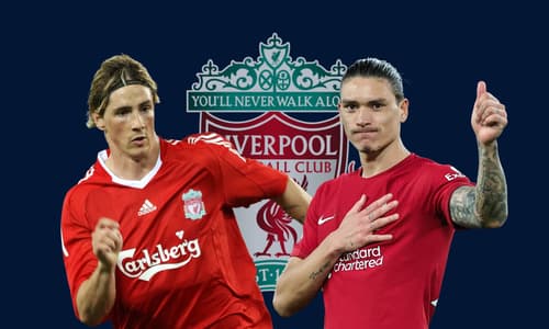 Fernando Torres, Darwin Nunez, Liverpool