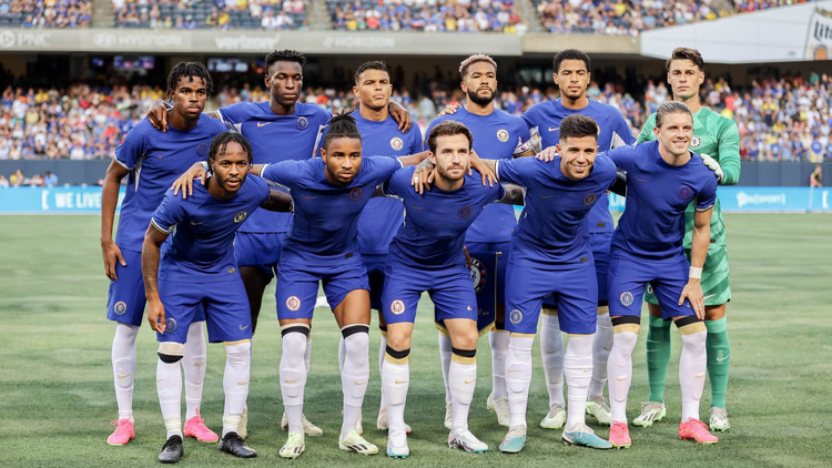 Chelsea had no shirt sponsor in their pre-season friendlies