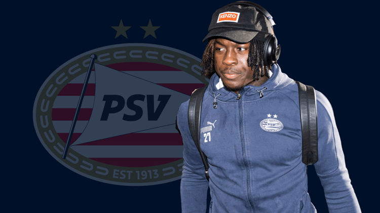 Johan Bakayoko staat nu tot de zomer van 2026 op de loonlijst van PSV