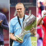 Destiny Udogie, Erling Haaland, Mohamed Salah