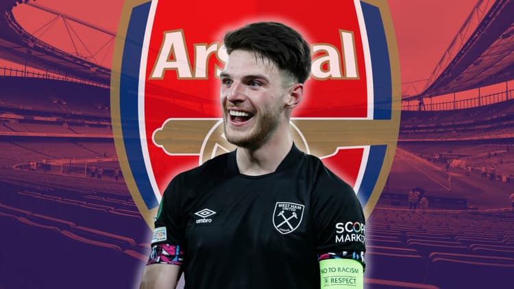 Arsenal make new Declan Rice bid