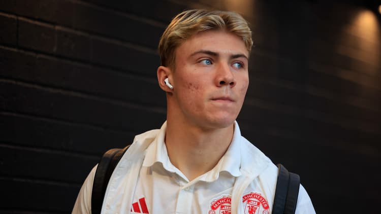 Rasmus Hojund has struggled in his first few months at Old Trafford.