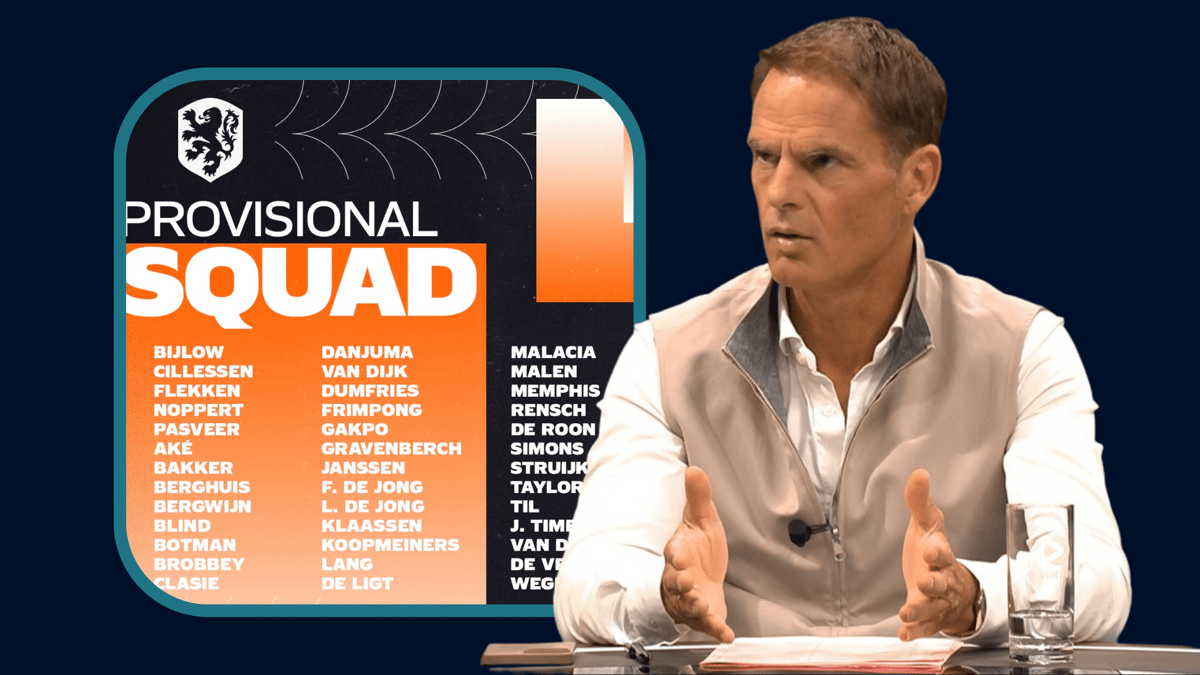 Frank de Boer, Oranje, Nederland, 2022