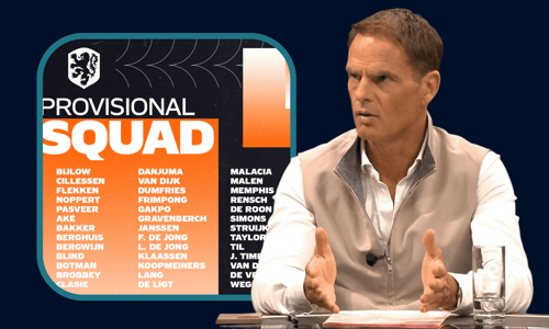 Frank de Boer, Oranje, Nederland, 2022