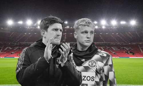 Harry Maguire and Donny van de Beek are set to leave Man Utd