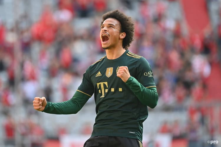 Bayern Munich forward Leroy Sane against Bochum