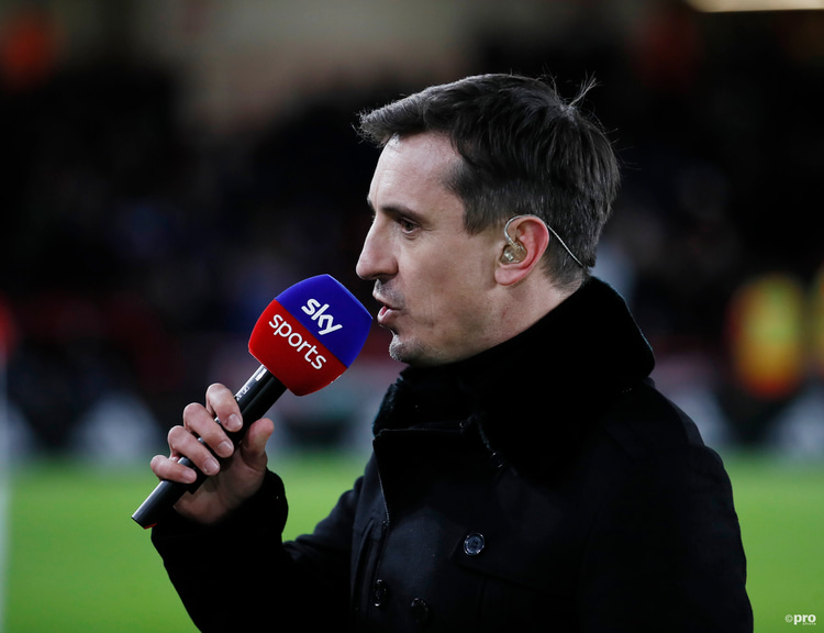 Neville mocked Carragher over his words