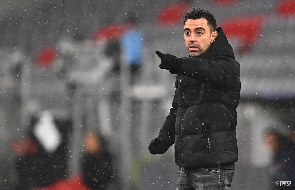 Xavi, Bayern v Barcelona, 2021-22
