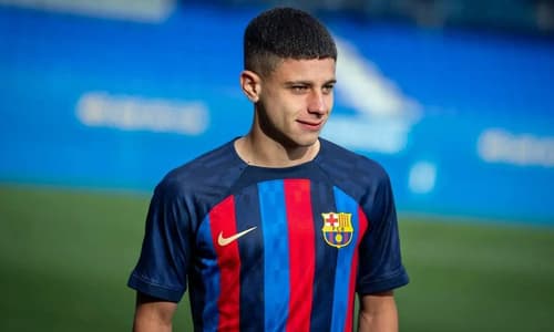 New Barcelona youngster Lucas Roman.