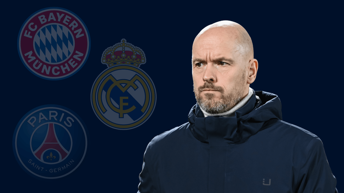 Erik ten Hag, Real Madrid, Paris Saint-Germain, Bayern München