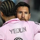 Lionel Messi and Inter Miami teammate DeAndre Yedlin