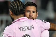 Lionel Messi and Inter Miami teammate DeAndre Yedlin