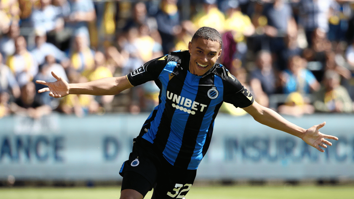 Antonio Nusa plays for Club Brugge