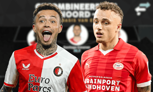 Gecombineerde opstelling Feyenoord PSV op basis van ETV