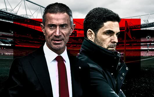 Andrea Berta, Mikel Arteta