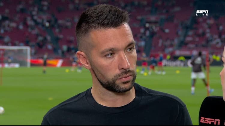 Francesco Farioli, de trainer van Ajax.