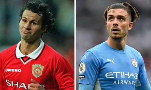 Ryan Giggs and Jack Grealish