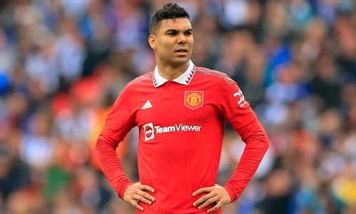 Manchester United star Casemiro.