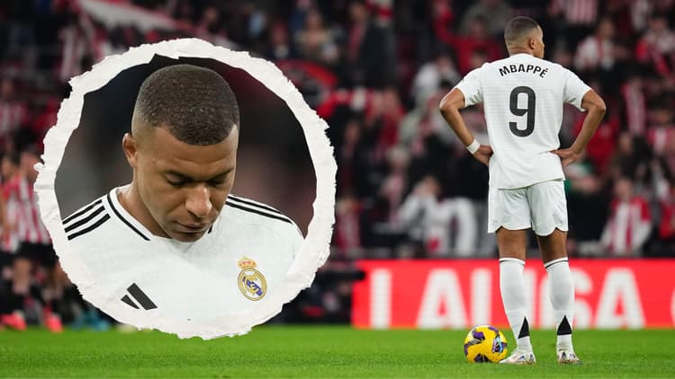 Mbappe has been going through a tough spell