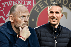 Joseph Oosting, Robin van Persie, FC Twente, Feyenoord