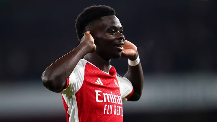 Saka is having another blistering campaign