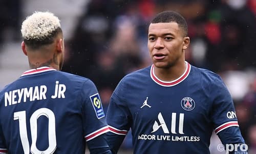 Kylian Mbappe and Neymar, PSG, 2021/22